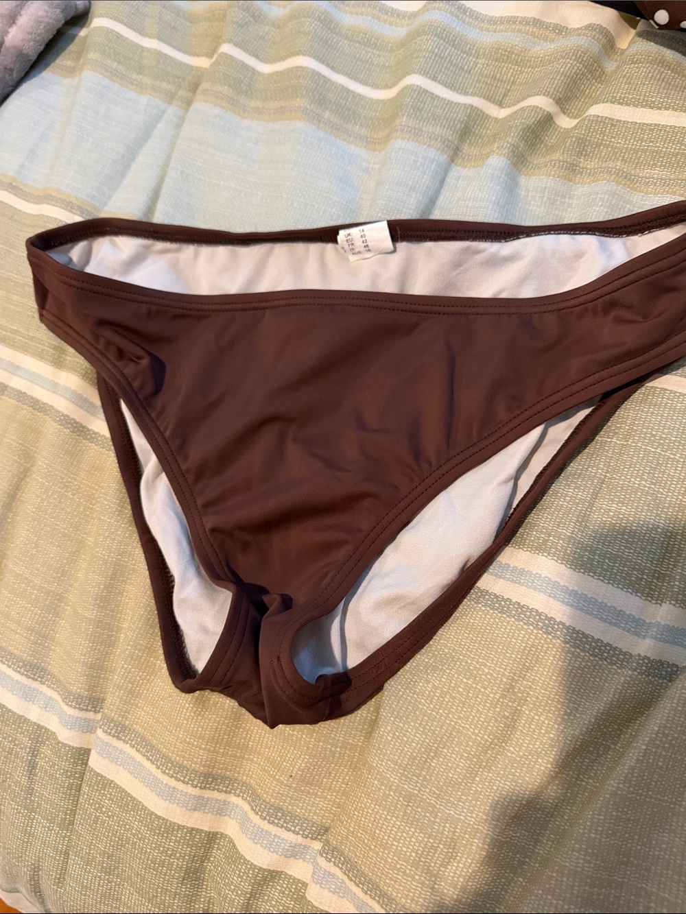 Tommy Hilfiger Brown Women's Bikini Bottom